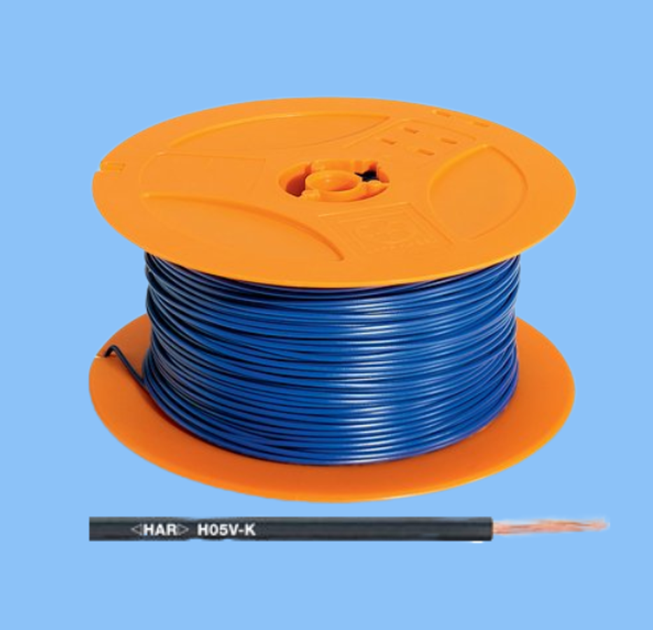 H05V-K <HAR> – Cáp điều khiển lõi đơn 300/500V, đạt chứng nhận <HAR> Châu Âu