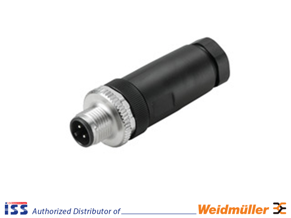 GIẮC CẮM THẲNG ĐẦU ĐỰC M12 SAIS-4/9 – 1807340000