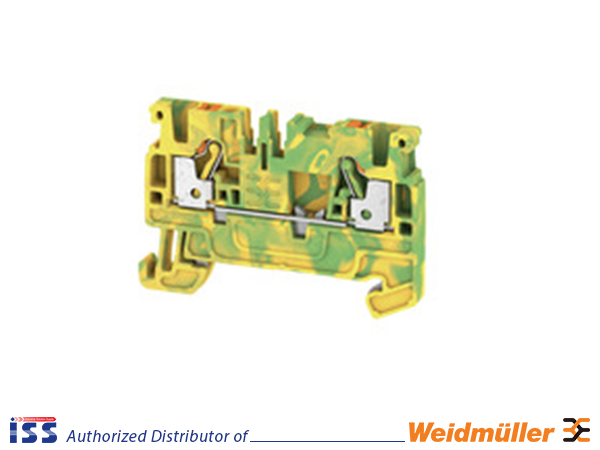 Cầu đấu dây Domino nối đất dạng cắm - A2C 2.5 PE-1521680000