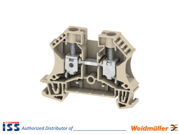 1020300000 | Cầu đấu dây Domino dạng thường WDU 10 Weidmuller | Chính hãng