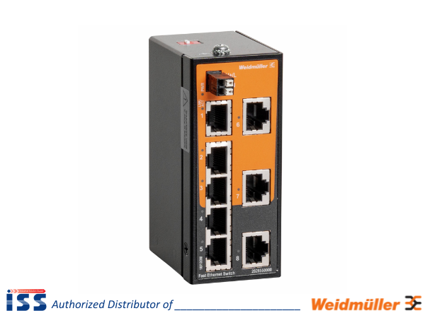 2828550000 | Bộ chia mạng 8 cổng RJ45 IE-SW-ELB-08-8TX Weidmuller | Chính hãng