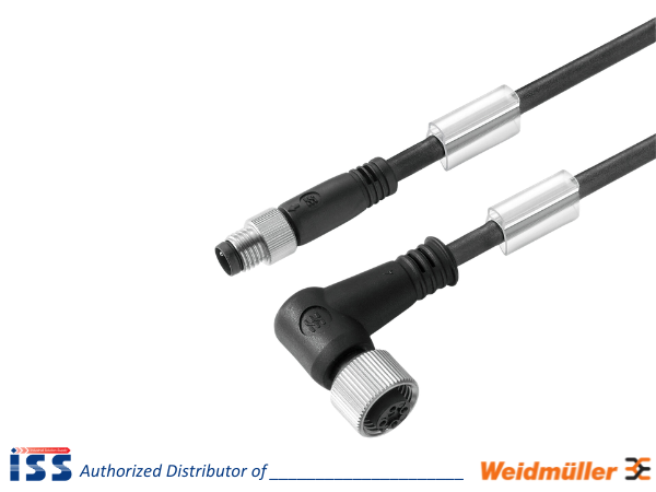 1938270150 | Đầu nối sensor SAIL-M8GM12W-4-1.5V Weidmuller | Chính hãng