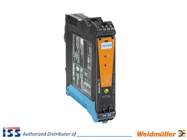 8965390000 | Bộ chuyển đổi tín hiệu ACT20X-2HDI-2SDO-S Weidmuller | Chính hãng