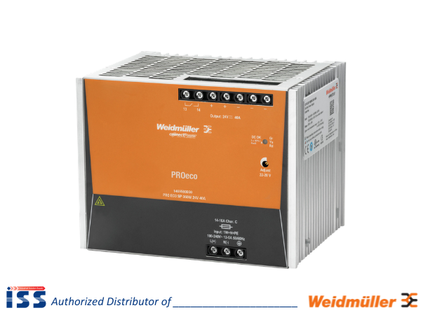 1469560000 | Bộ nguồn PRO ECO3 960W 24V 40A Weidmuller | Chính hãng