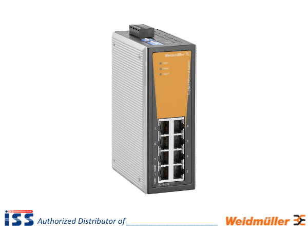 1241270000 | Bộ chia mạng 8 cổng RJ45 IE-SW-VL08-8GT Weidmuller | Chính hãng