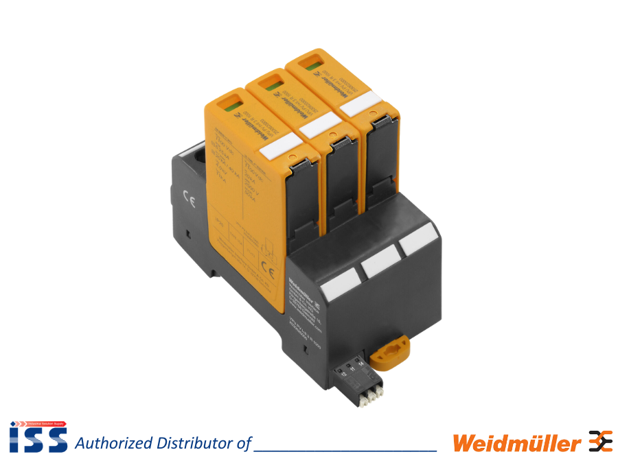 2530620000 | Bộ chống sét cho hệ thống VPU PV I+II 3 R 1000 Weidmuller | Chính hãng