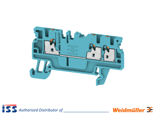 1552770000 | Cầu đấu dây A3C 1.5 BL Weidmuller | Chính hãng