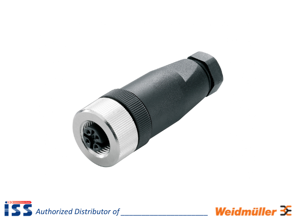 9457240000 | Đầu nối cáp SAIBGS-P-4A-4/6-M12 Weidmuller | Chính hãng