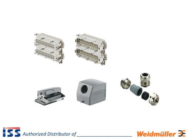 1712550000 | Bộ Kit Heavy Duty Connectors HDC-KIT-HE 48.150 Weidmuller | Chính hãng