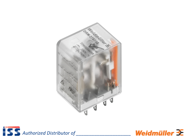 7760056184 | Relay 2 cặp tiếp điểm dòng D DRM270730L AU Weidmuller | Chính hãng