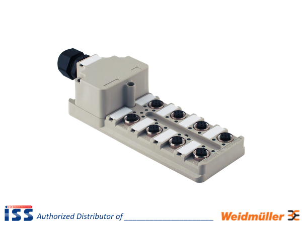 1701250000 | Đầu nối dây dẫn điện SAI-8-M 5P M12 Weidmuller | Chính hãng