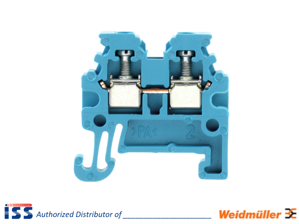 1754170000 | Cầu đấu dây WDU 1.5/R3.5 BL Weidmuller | Chính hãng