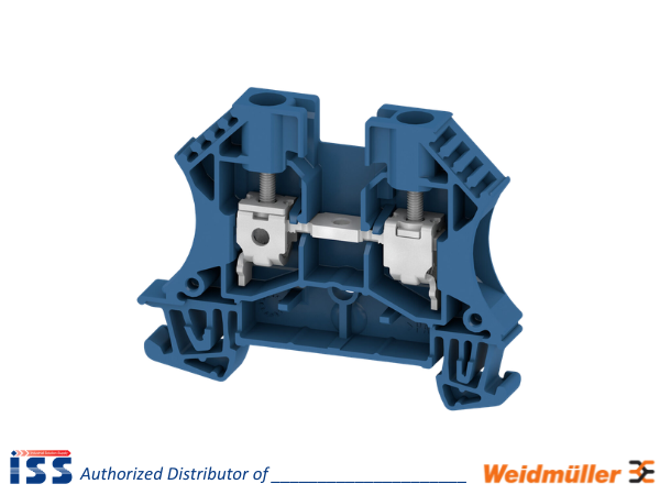 1020280000 | Cầu đấu dây WDU 6 BL Weidmuller | Chính hãng
