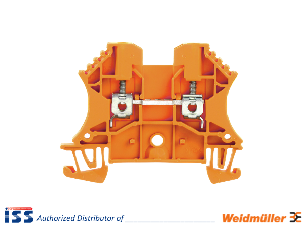 1020060000 | Cầu đấu dây WDU 2.5 OR Weidmuller | Chính hãng