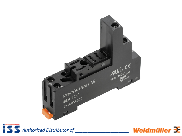 7760056350 | Chân đế relay 1 cặp tiếp điểm DRI SDI 1CO Weidmuller | Chính hãng