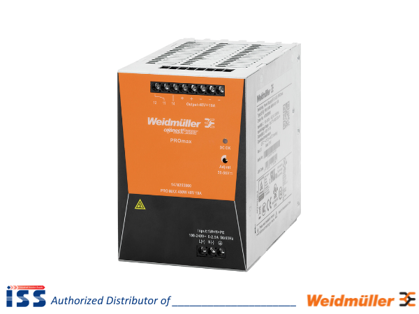 1478140000 | Bộ nguồn PRO MAX 480W 24V 20A Weidmuller | Chính hãng