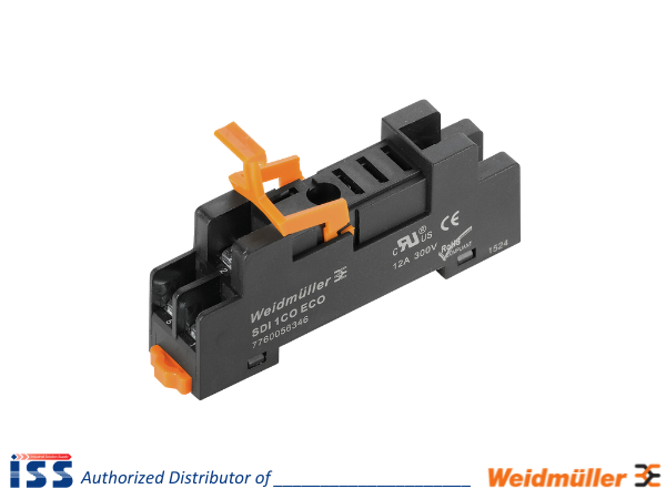 7760056346 | Chân đế relay 1 cặp tiếp điểm DRI SDI 1CO ECO Weidmuller | Chính hãng