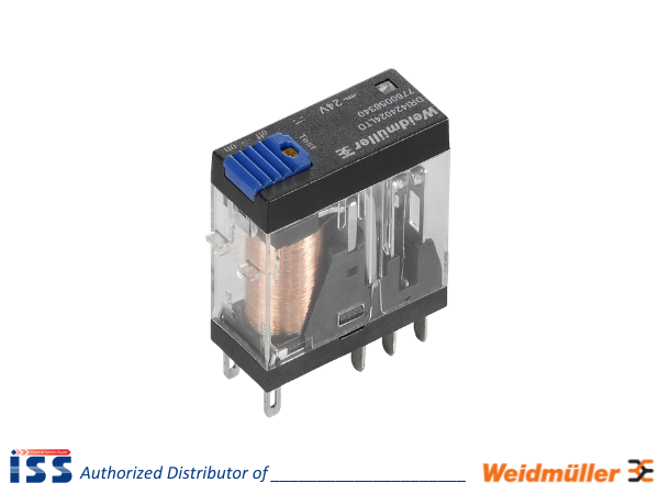 7760056340 | Relay 2 cặp tiếp điểm dòng D DRI424024LTD Weidmuller | Chính hãng
