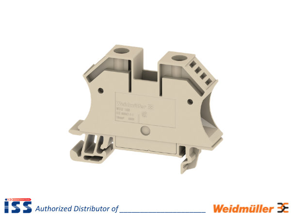 1036100000 | Cầu đấu dây động lực WDU 16N Weidmuller | Chính hãng
