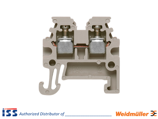 1753280000 | Cầu đấu dây WDU 1.5/R3.5 Weidmuller | Chính hãng