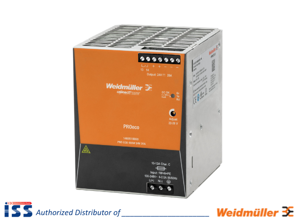 1469610000 | Bộ nguồn PRO ECO 480W 48V 10A Weidmuller | Chính hãng