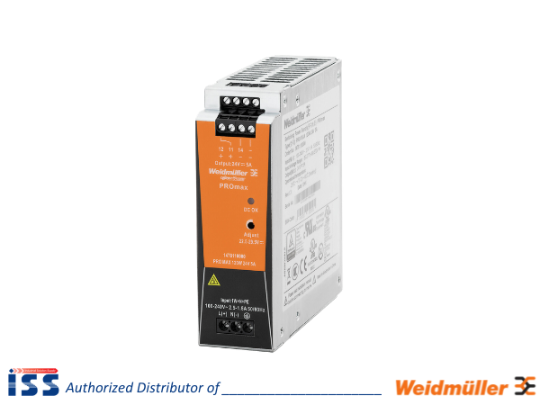 1478110000 | Bộ nguồn PRO MAX 120W 24V 5A Weidmuller | Chính hãng