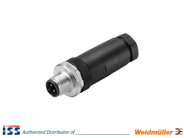 1807340000 | Giắc cắm thẳng SAISGS-P-4A-6/8-M1 Weidmuller | Chính hãng