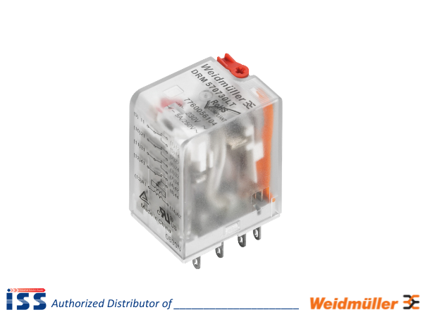 7760056103 | Relay 4 cặp tiếp điểm dòng D DRM570615LT Weidmuller | Chính hãng