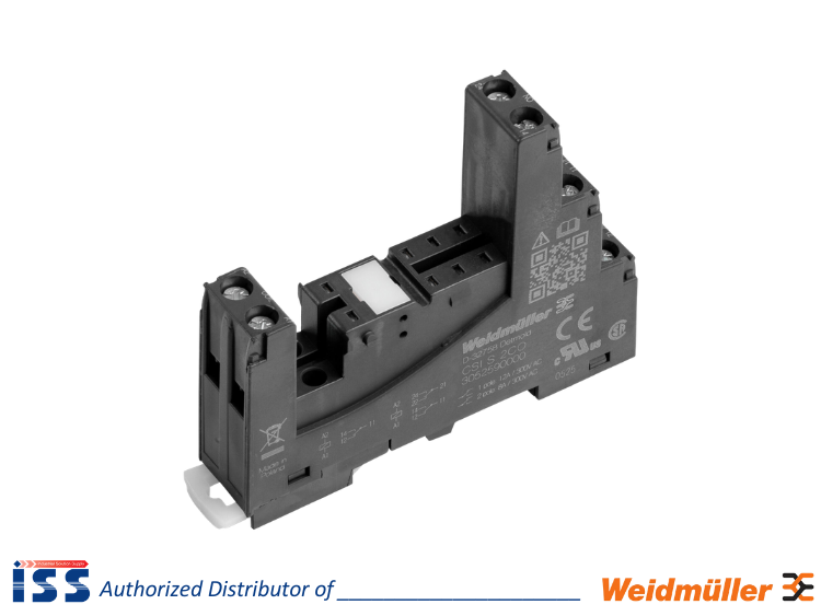 8869490000 | Chân đế relay 2 cặp tiếp điểm CSI S 2CO Weidmuller | Chính hãng