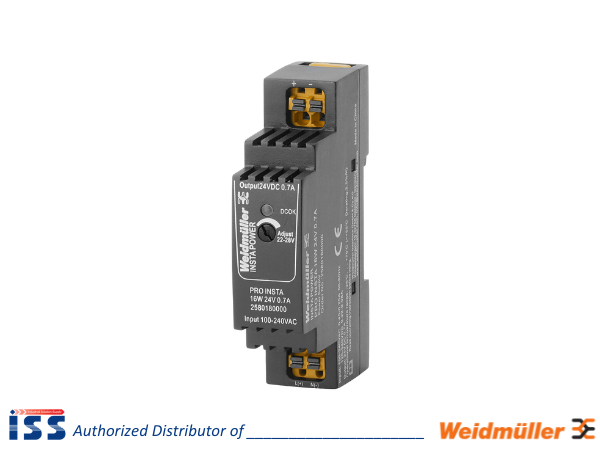 2580180000 | Bộ nguồn PRO INSTA 16W 24V 0.7A Weidmuller | Chính hãng