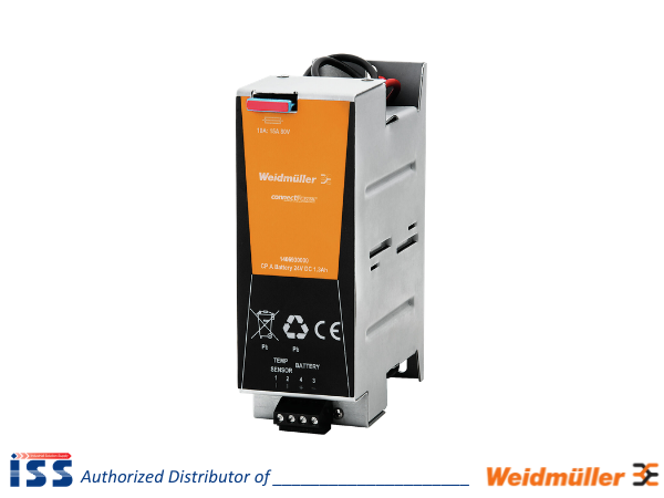 1406930000 | Bộ lưu điện CP A BATTERY 24V DC1.3AH Weidmuller | Chính hãng