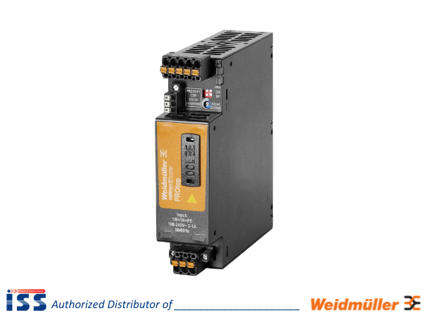 2466850000 | Bộ nguồn PRO TOP1 72W 24V 3A Weidmuller | Chính hãng