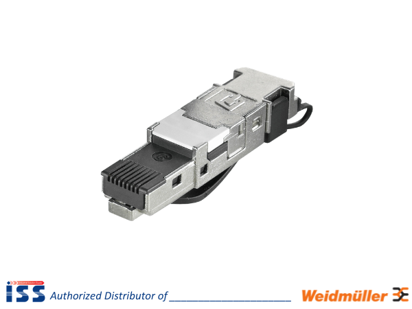 1132040000 | Đầu nối mạng E-PS-RJ45-FH-BK-A Weidmuller | Chính hãng