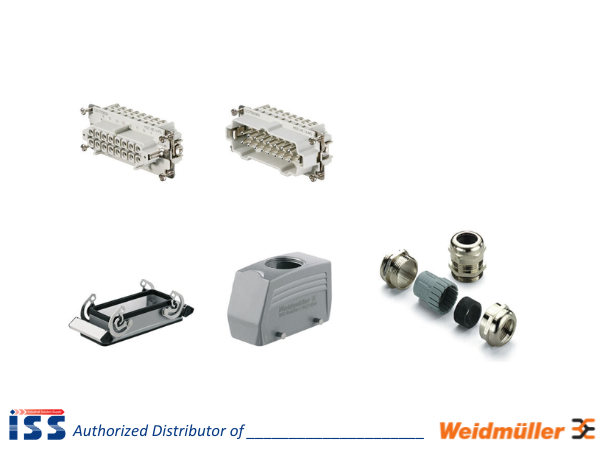 1802390000 | Bộ Kit Heavy Duty Connectors HDC-KIT-HE 16.121 M Weidmuller | Chính hãng