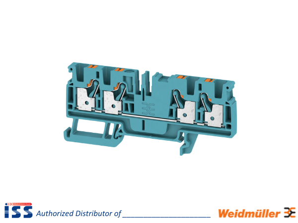 2051520000 | Cầu đấu dây A4C 4 BL Weidmuller | Chính hãng