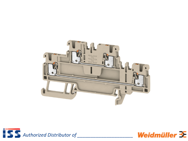 2469370000 | Cầu đấu dây 2 tầng A2T 1.5 Weidmuller | Chính hãng