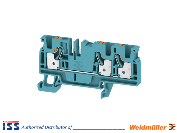 2051280000 | Cầu đấu dây A3C 4 BL Weidmuller | Chính hãng