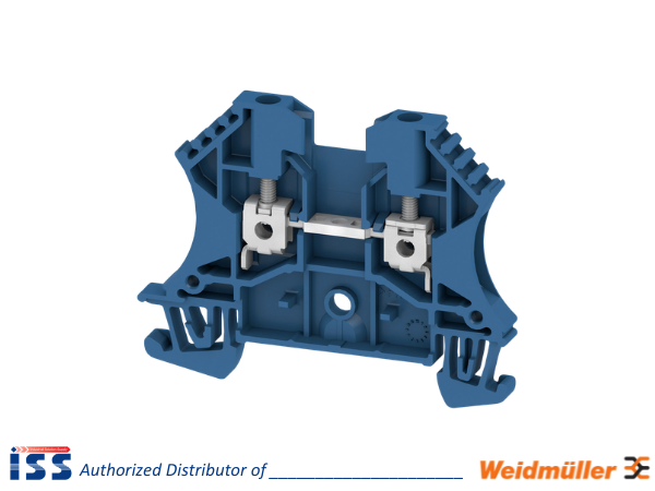 1020080000 | Cầu đấu dây WDU 2.5 BL Weidmuller | Chính hãng