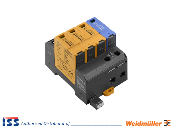 2591090000 | Bộ chống sét cho hệ thống VPU AC II 3+1 R 300/50 Weidmuller | Chính hãng