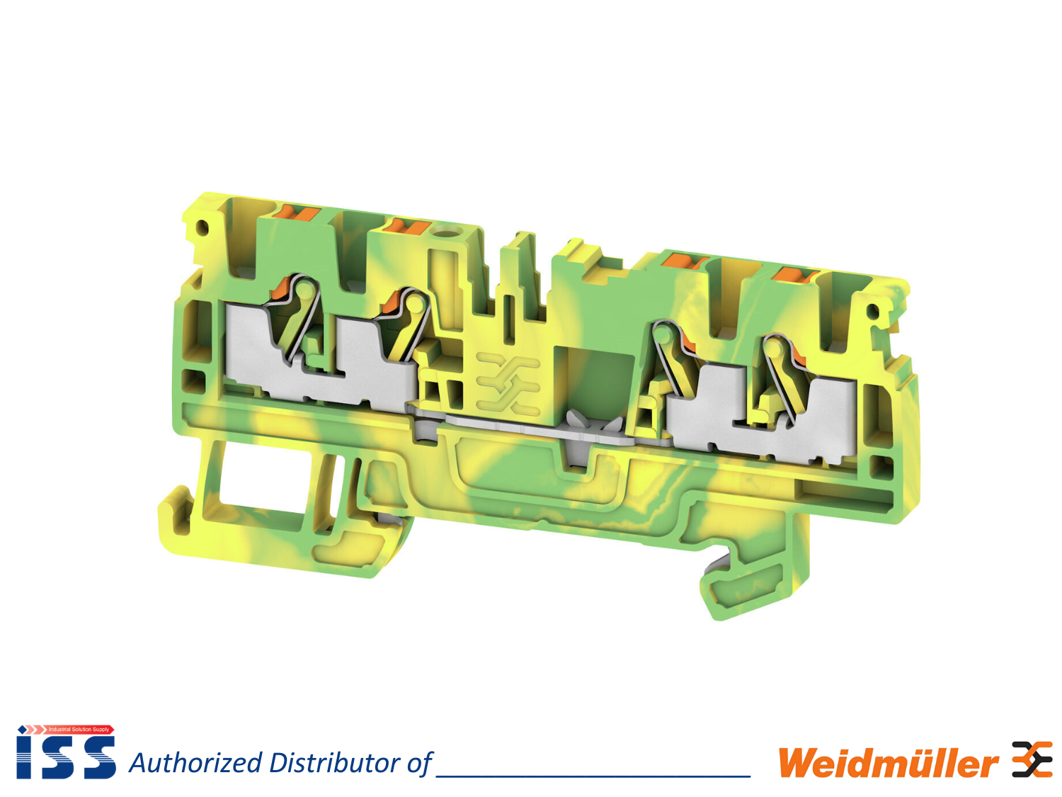 1521540000 | Cầu đấu dây A4C 2.5 PE Weidmuller | Chính hãng